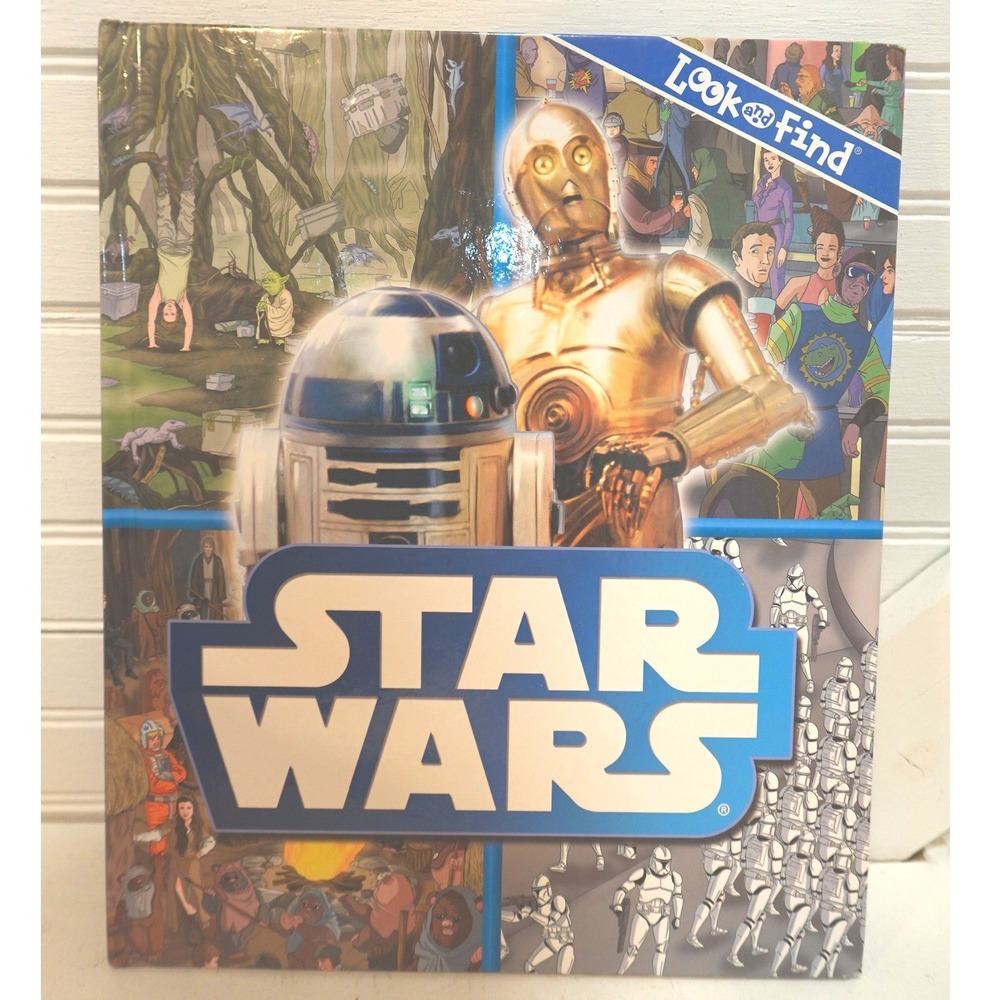 Star Wars Look & Find Hardcover Book 2016 LucasFilm Ltd. Phoenix Publications